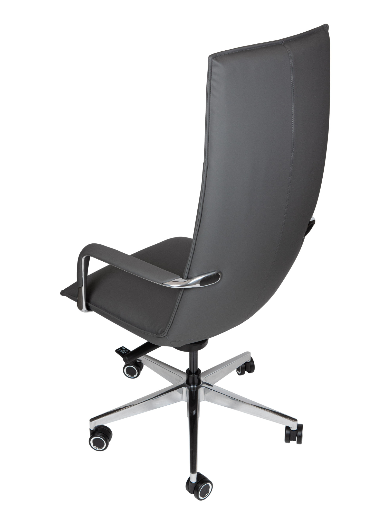 Изображение кресло norden parker серая экокожа